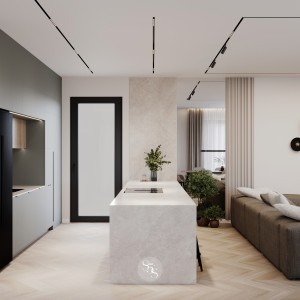 Strefa otwarta w kolorach ziemi 